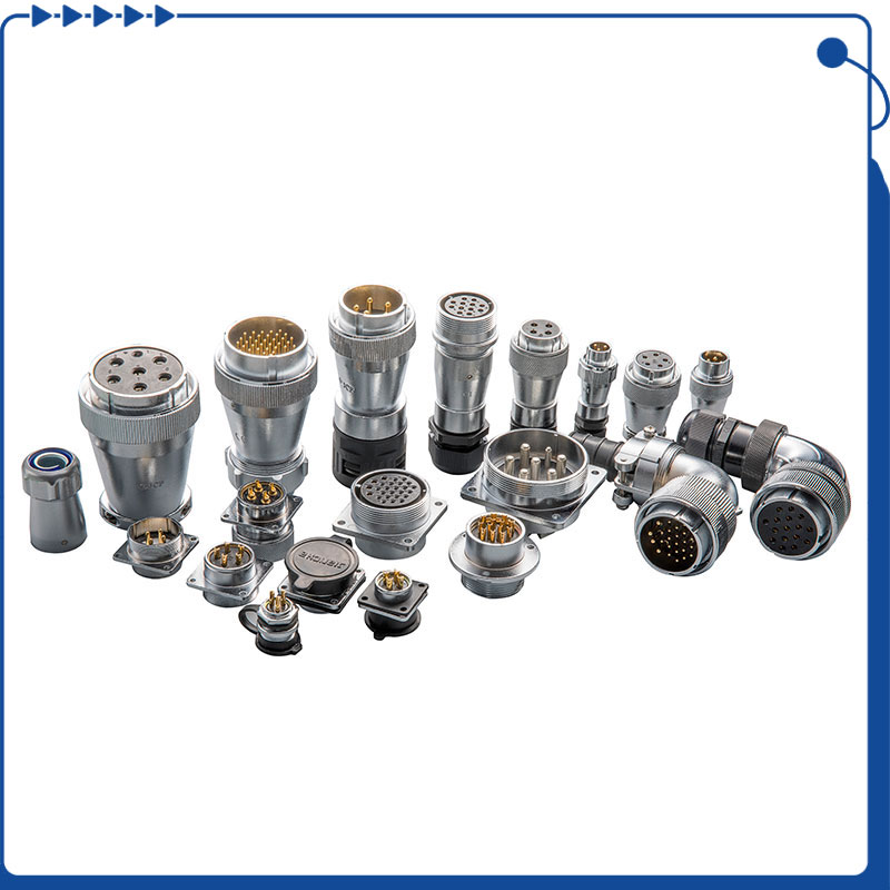 금속 둥근 방수 커넥터